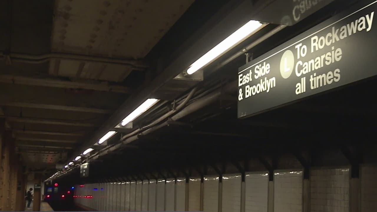 Reparaciones del tren L terminarán meses antes de lo previsto, anuncia el gobernador