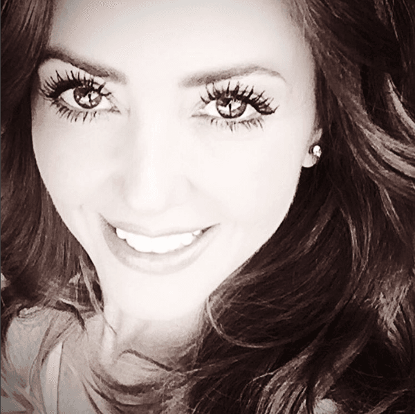 Sin duda Andrea es dueña de una seductora mirada.