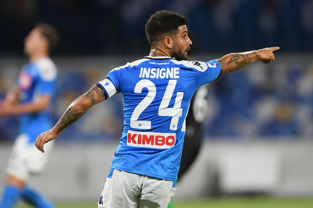 Insigne y Zielinski eran los hombres más peligrosos del conjunto napolitano.