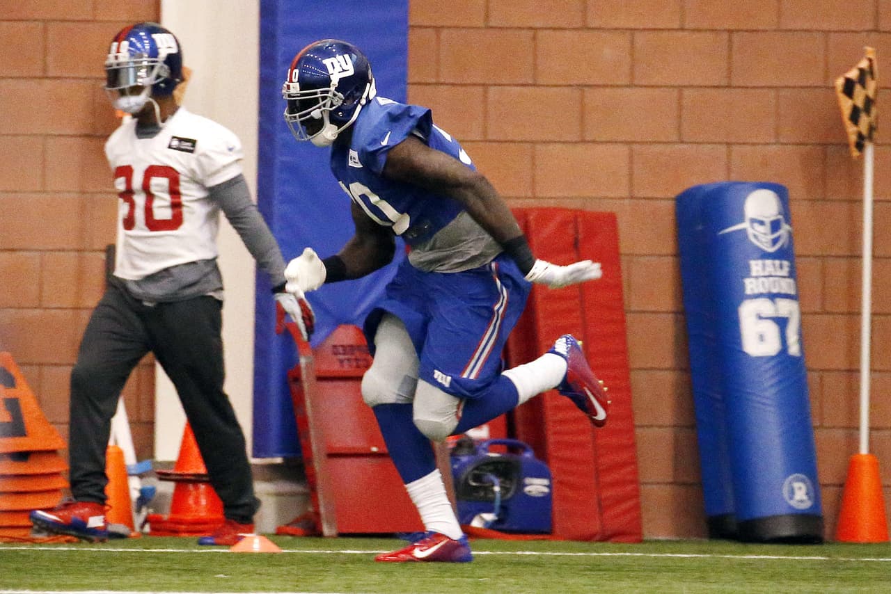 El recién firmado Jason Pierre-Paul podría jugar con los Giants el partido contra New Orleans 