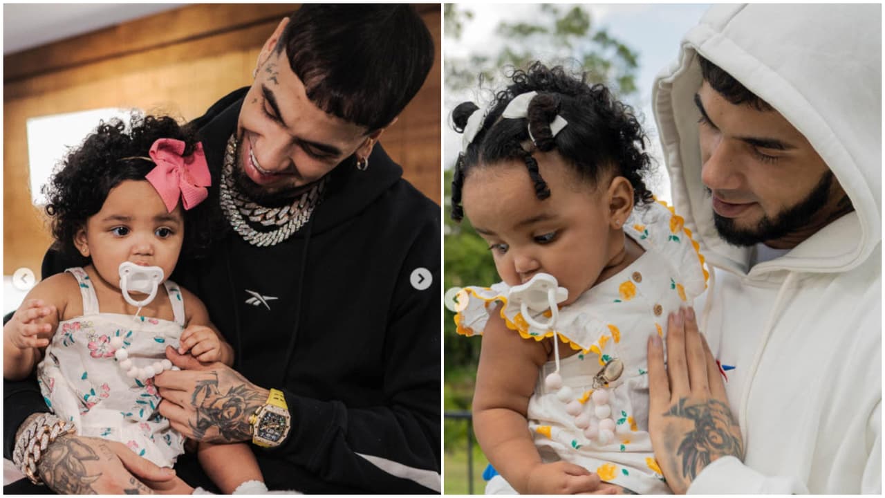 Anuel acaba de reconocer a su hija Gianella.