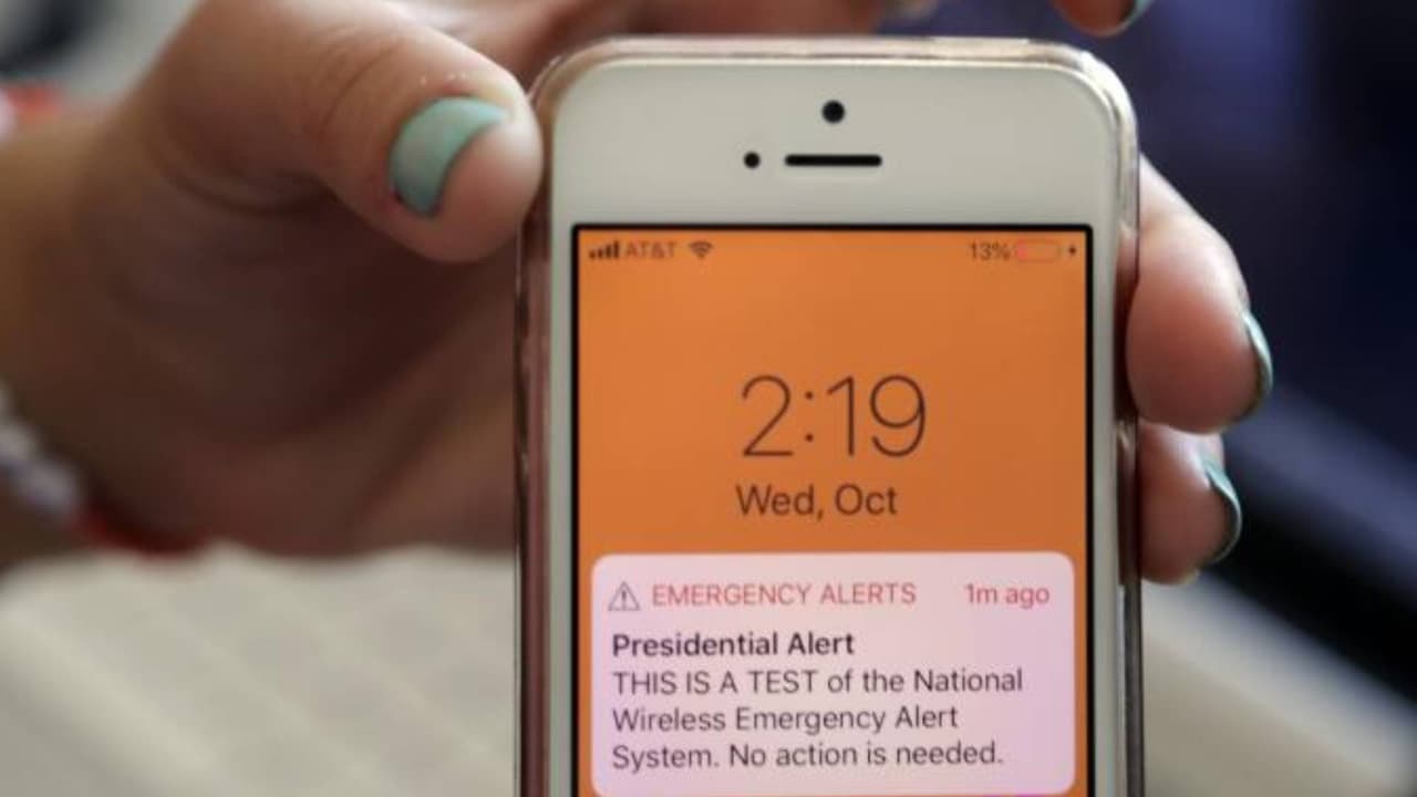 No te alarmes: Realizarán una prueba del Sistema de Alerta de Emergencia