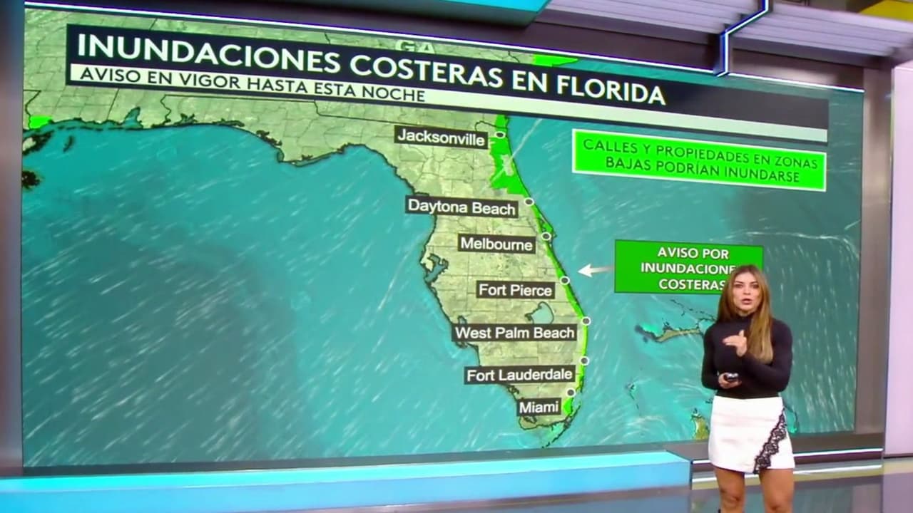 Clima hoy en EEUU miércoles 28 de octubre de 2026: Histórica vigilancia por inundaciones costeras en el este y oeste