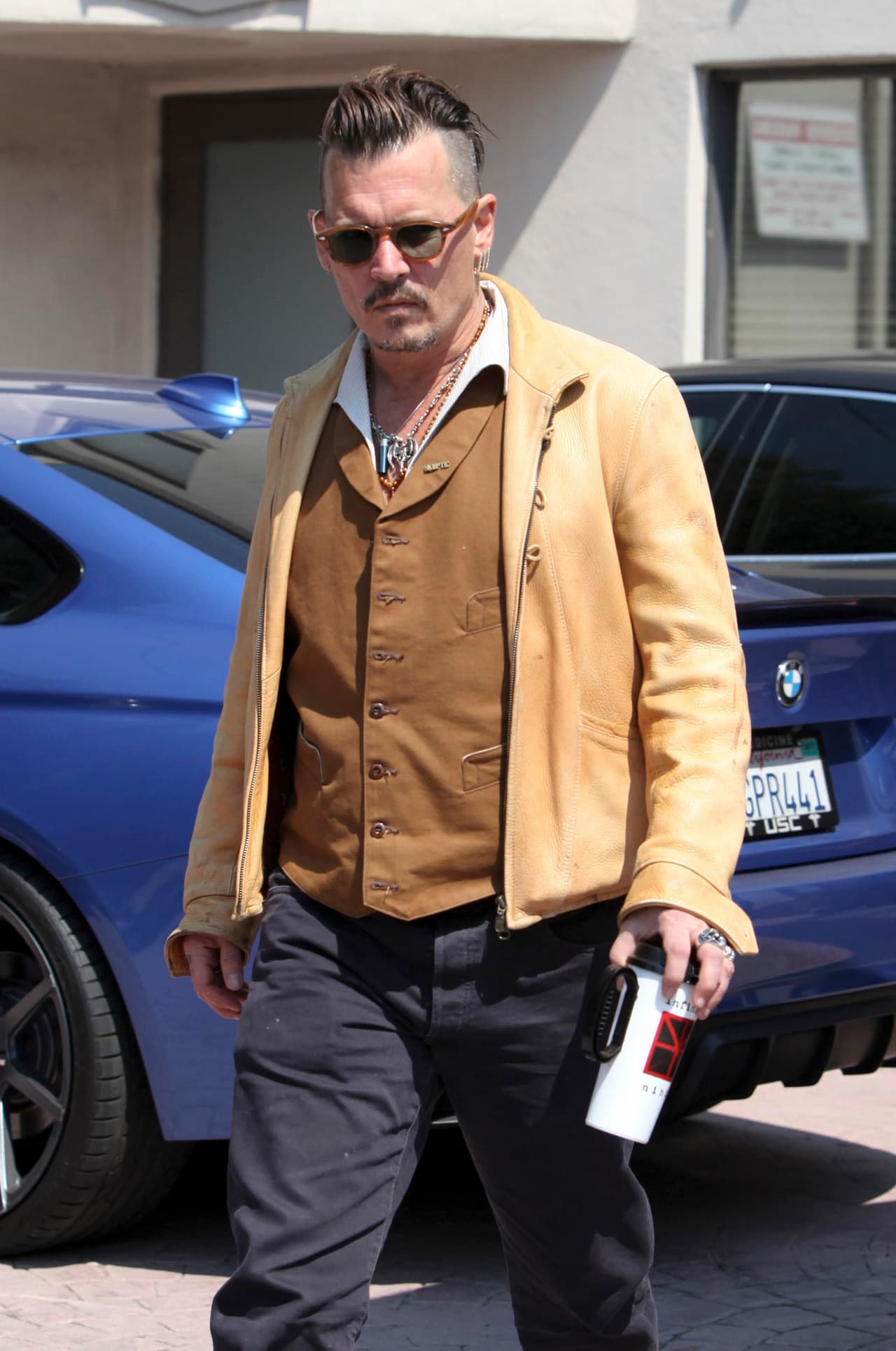 Johnny Depp tiene su carácter, definitivamente.
