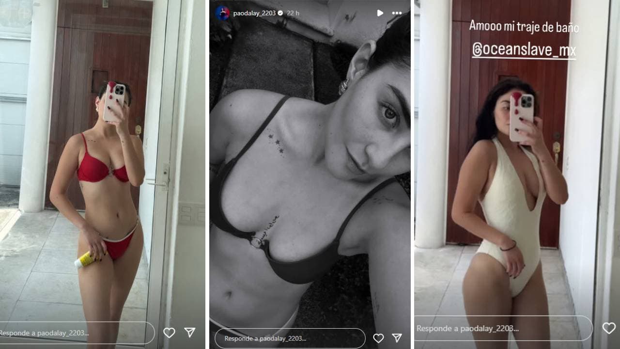 Paola Dalay en bikini.