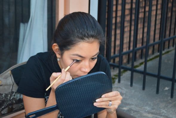 Dos elementos claves en cualquier audición de Nuestra Belleza Latina: mucho maquillaje y mucha actitud. Osmel, no eres el único... con actitud.