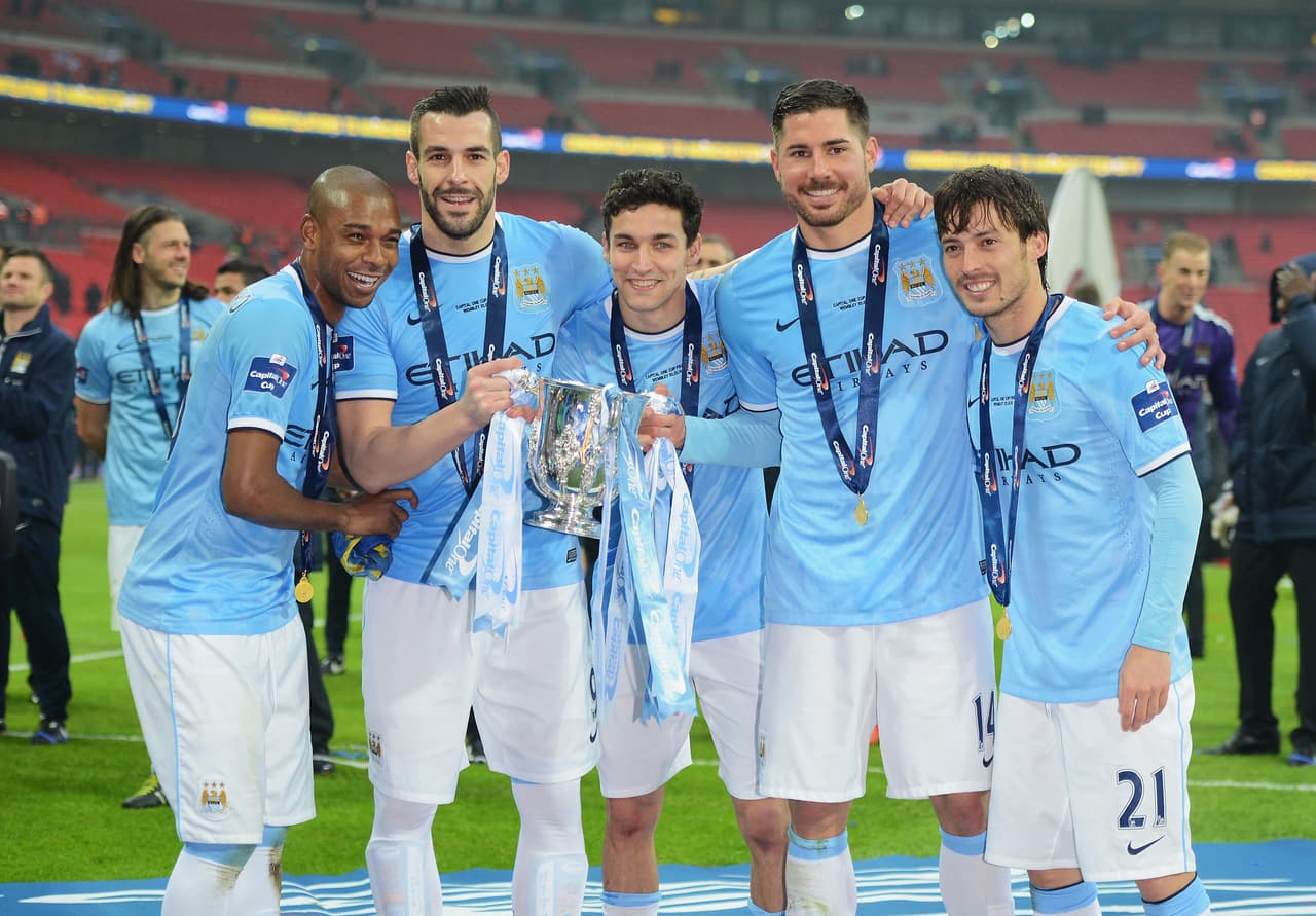 Pasaron dos años de sequía para el City y Silva hasta que en el 2014 consiguieron celebrar una vez más con la conquista de la Copa de la Liga.