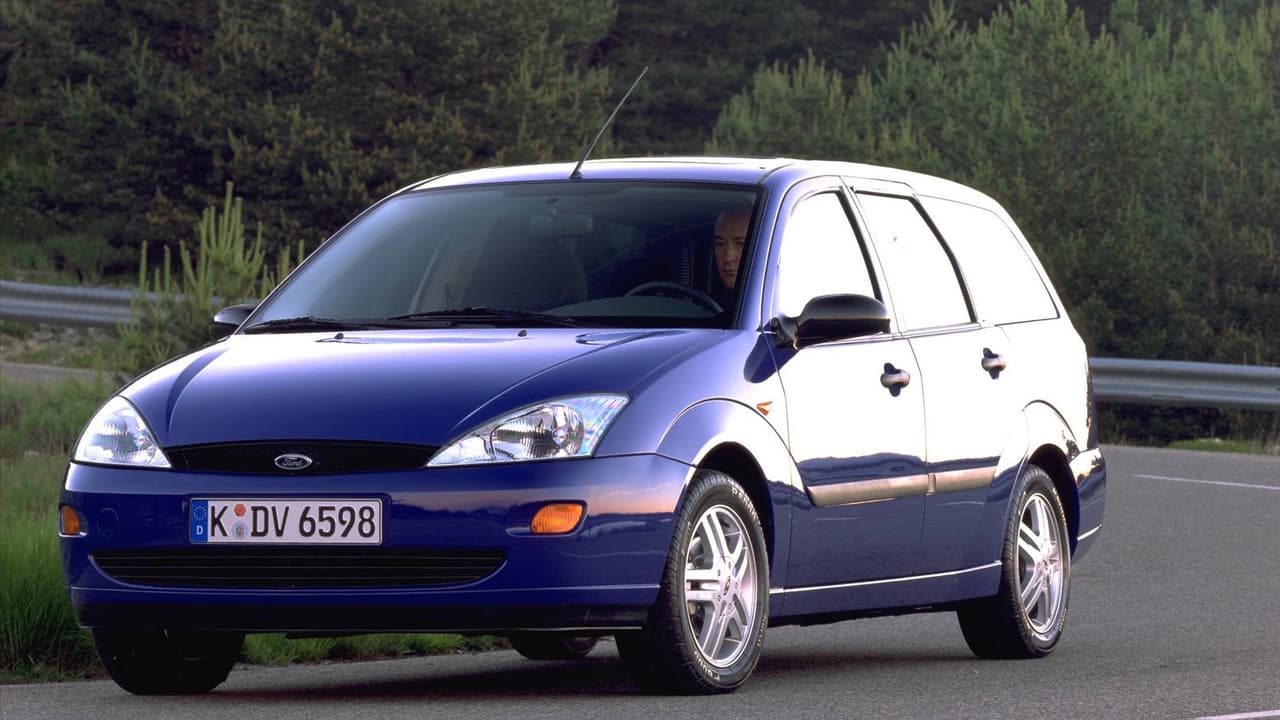 El Ford Focus también fue ofrecido como una Station wagon, uno de los tipos de vehículo más populares en Europa.