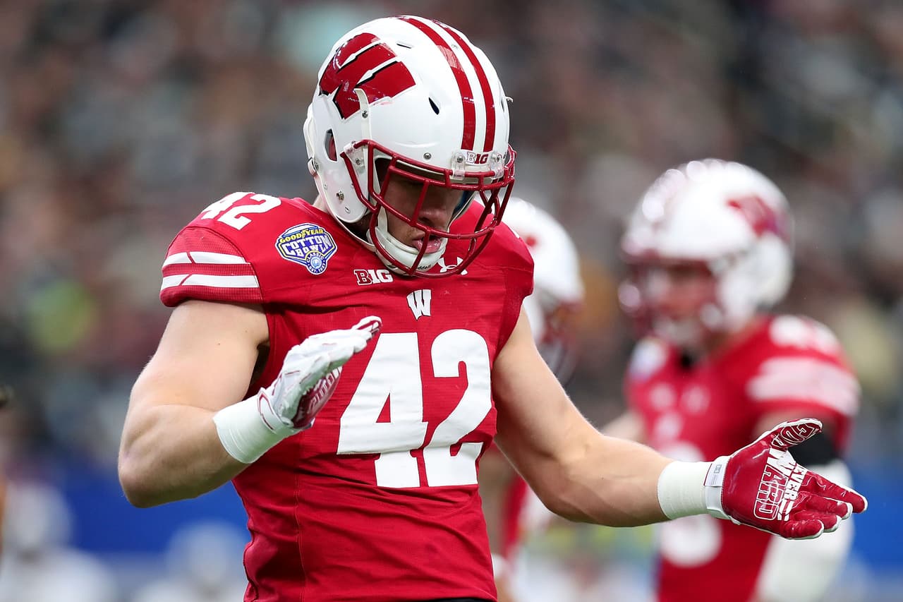 # 50 
<b>T. J. WATT</b> – OLB | 
<i>Wisconsin</i>