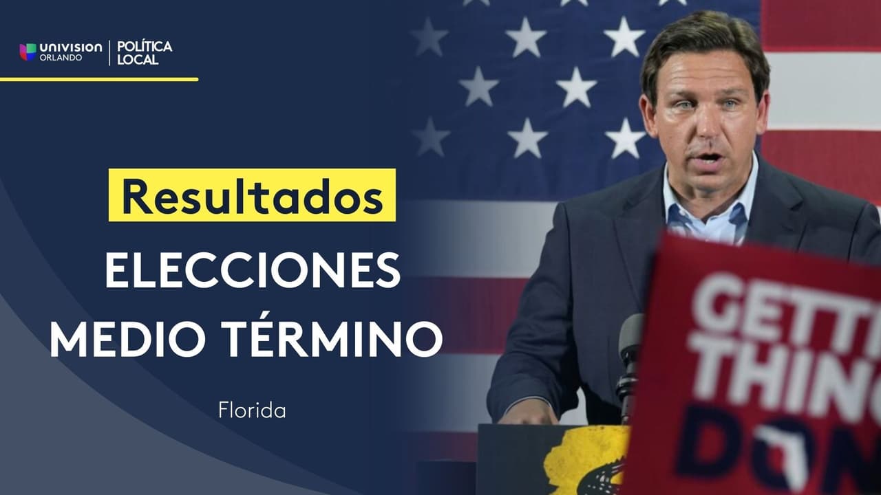 Así van los resultados de las elecciones de medio término en Orlando y Florida Central