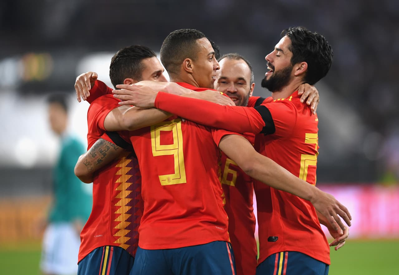 Segundo gol del nacido en Rio de Janeiro, nacionalizado para jugar con España, con la selección de mayores.