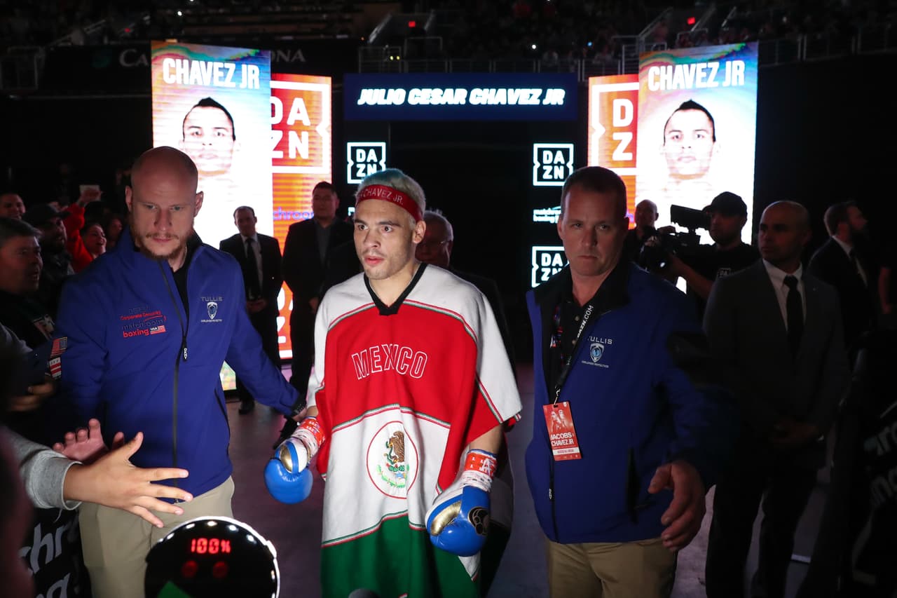Chávez Jr y Daniel Jacobs listos para el combate.