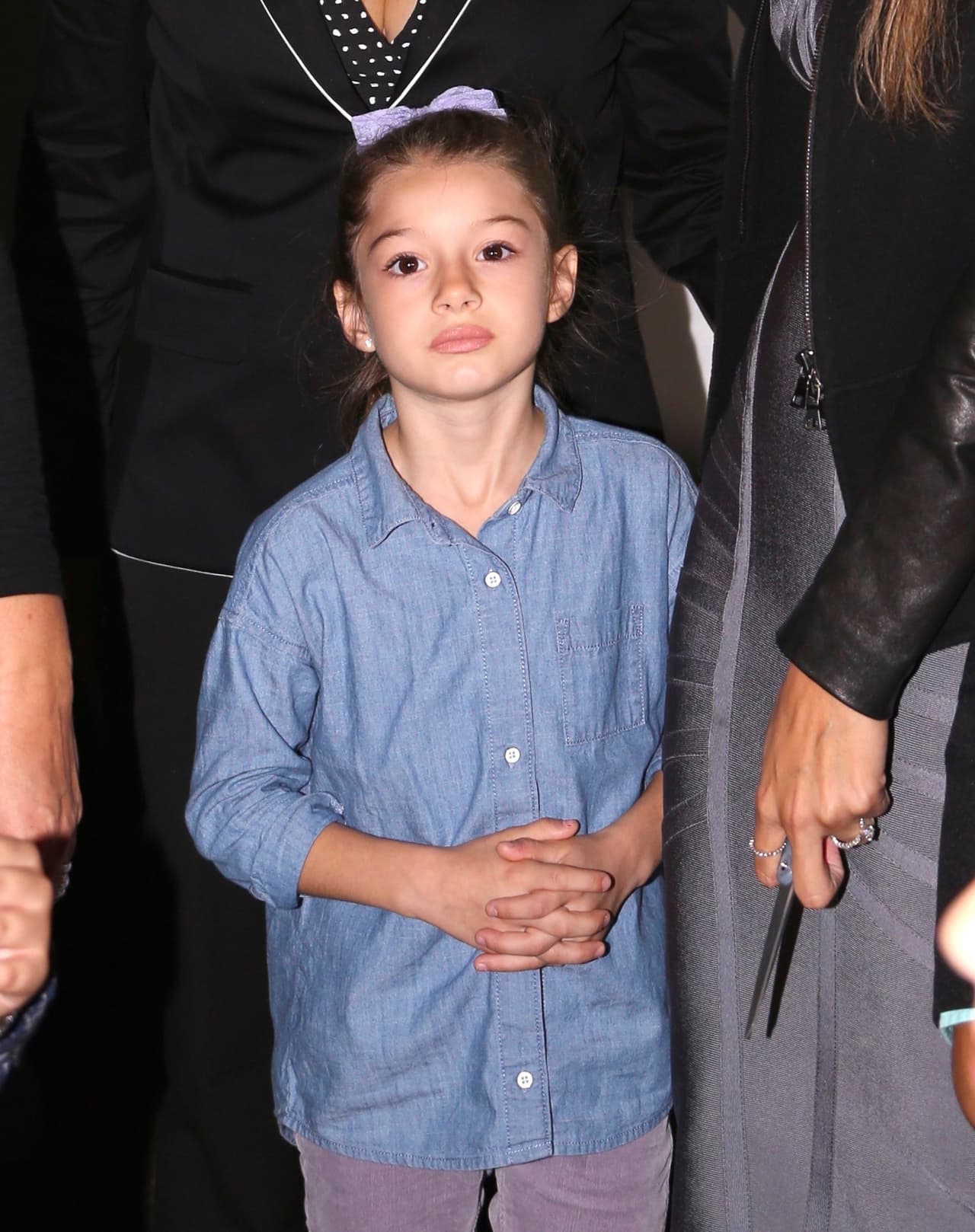 Por eso llevó a su fiel compañera, Kailey Levy Gutiérrez.