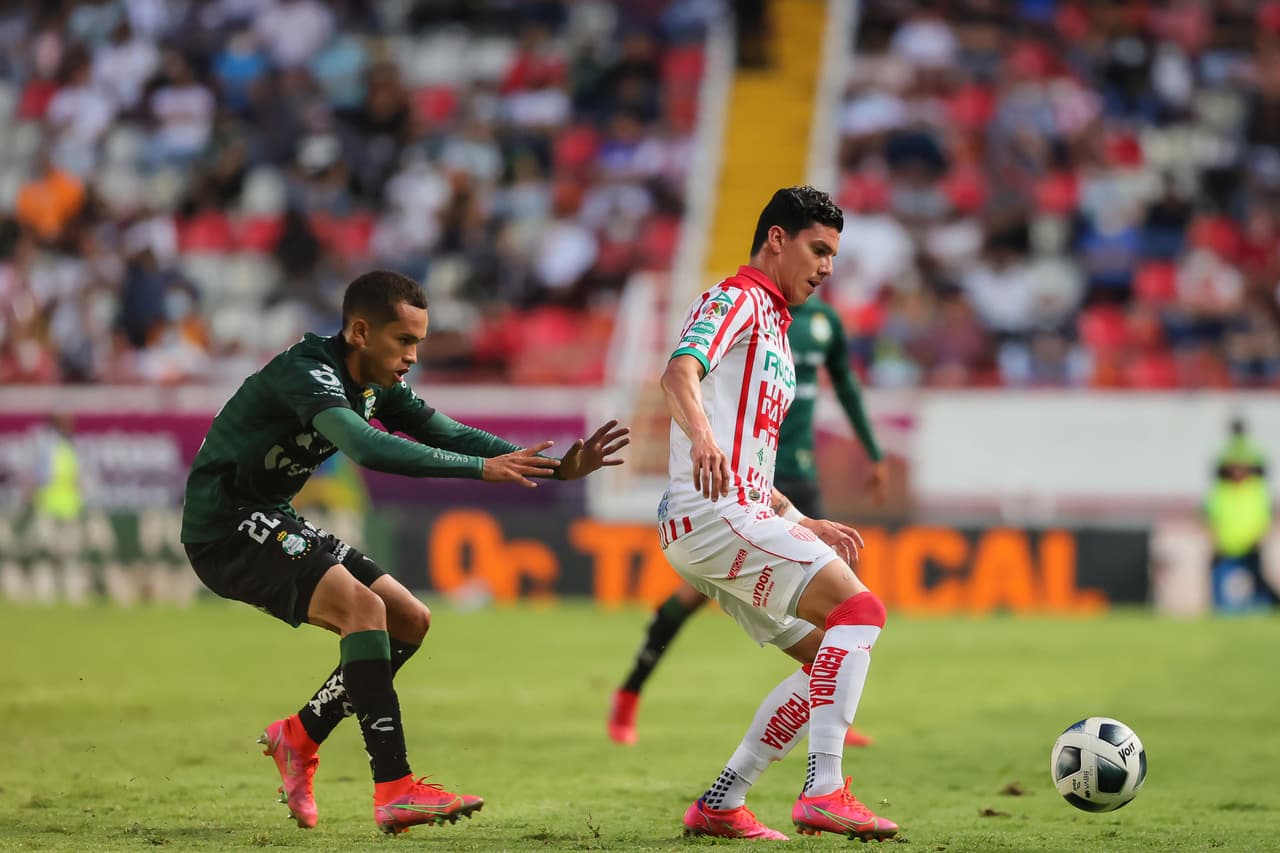 Juan Otero, Jesús Ocejo y Diego Valdés son los encargados de anotar los primeros tres goles del Apertura 2021 en la goleada de Santos 0-3 sobre Necaxa.