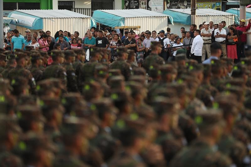 "No vamos a darle tregua a la delincuencia, vamos a ganar esa batalla", aseguró Bukele.