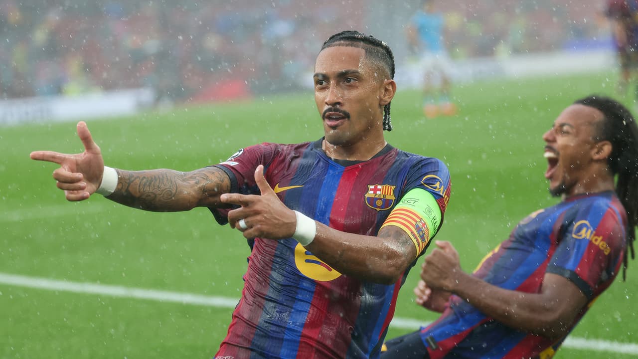¡Brutal golazo! Raphinha hace magia en el Barcelona vs. Feyenoord