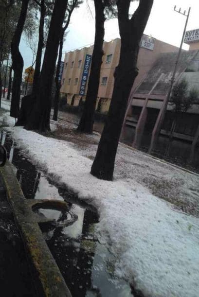 Se espera que las lluvias continúen el miércoles. Imagen tomada de Twitter.