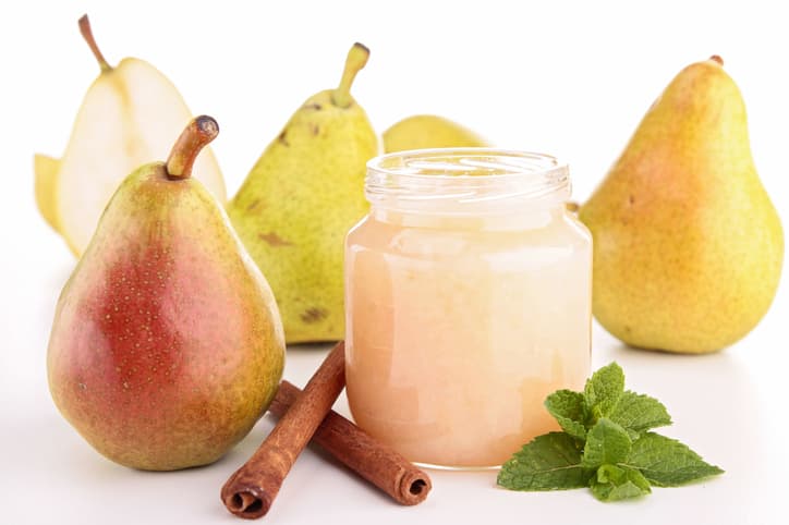 Puré de pera con canela | Reto 28