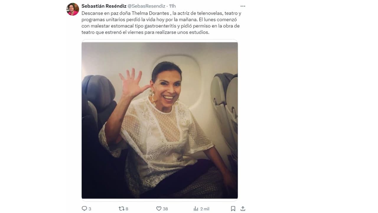 Reportero de Hoy revela los supuestos malestares que presentó la actriz antes de su muerte.