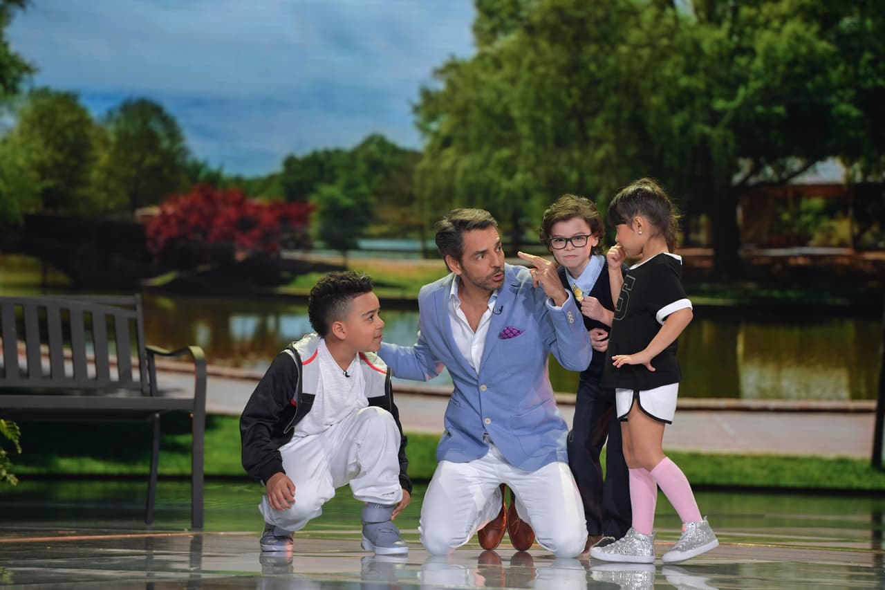 Eugenio Derbez y Raphael Alejandro estuvieron con los queridos Almany y Giuliana.