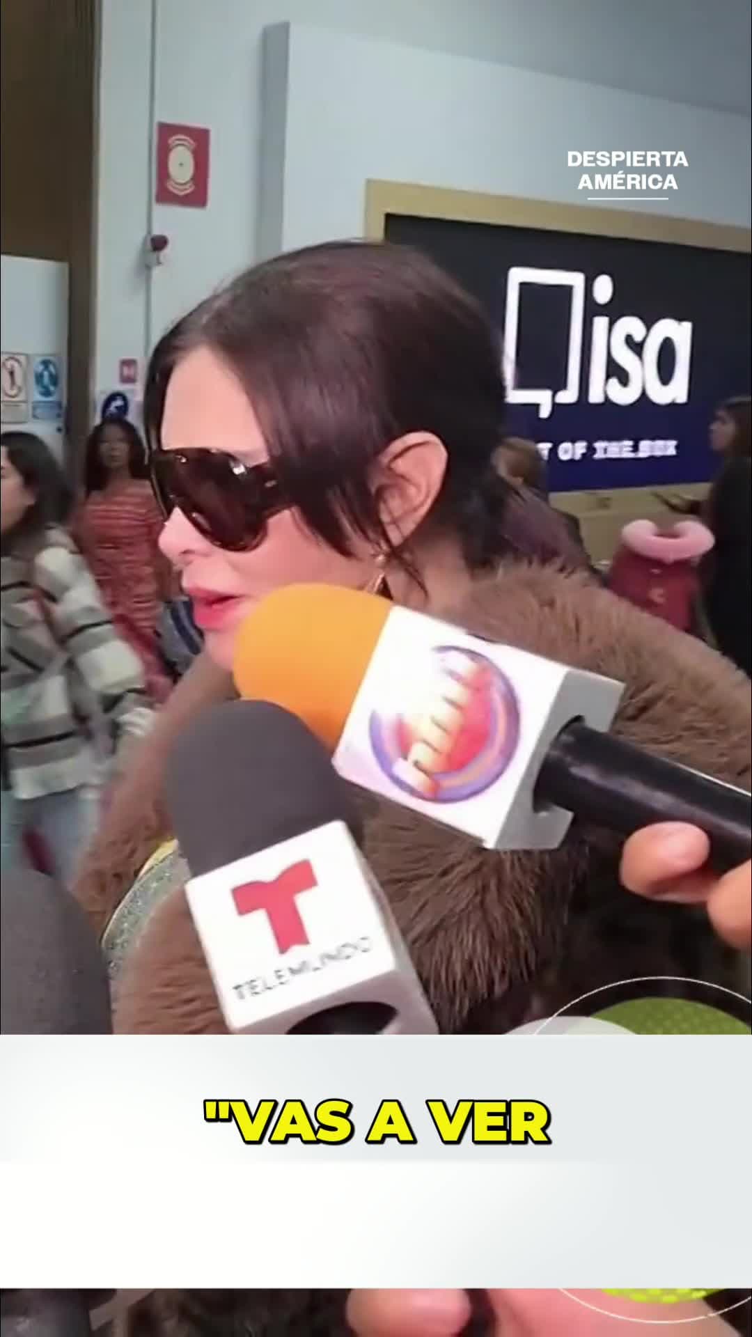 Lucía Méndez felicitó a Alicia Villarreal por convertirse en abuela y le mandó un consejo