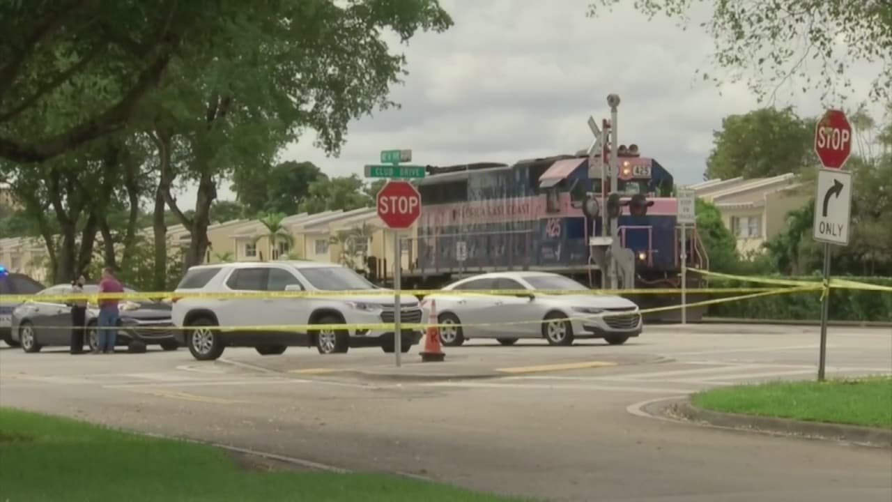 Un joven huye de la policía y después muere cuando lo pisa un tren en Miami-Dade