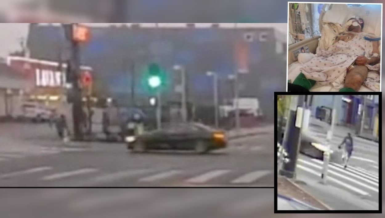 Avance en el caso de Silvino Gómez: nuevo video revela al BMW que lo atropelló y huyó en Los Ángeles