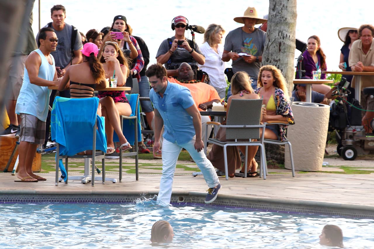 Fue un día pesado para el actor...