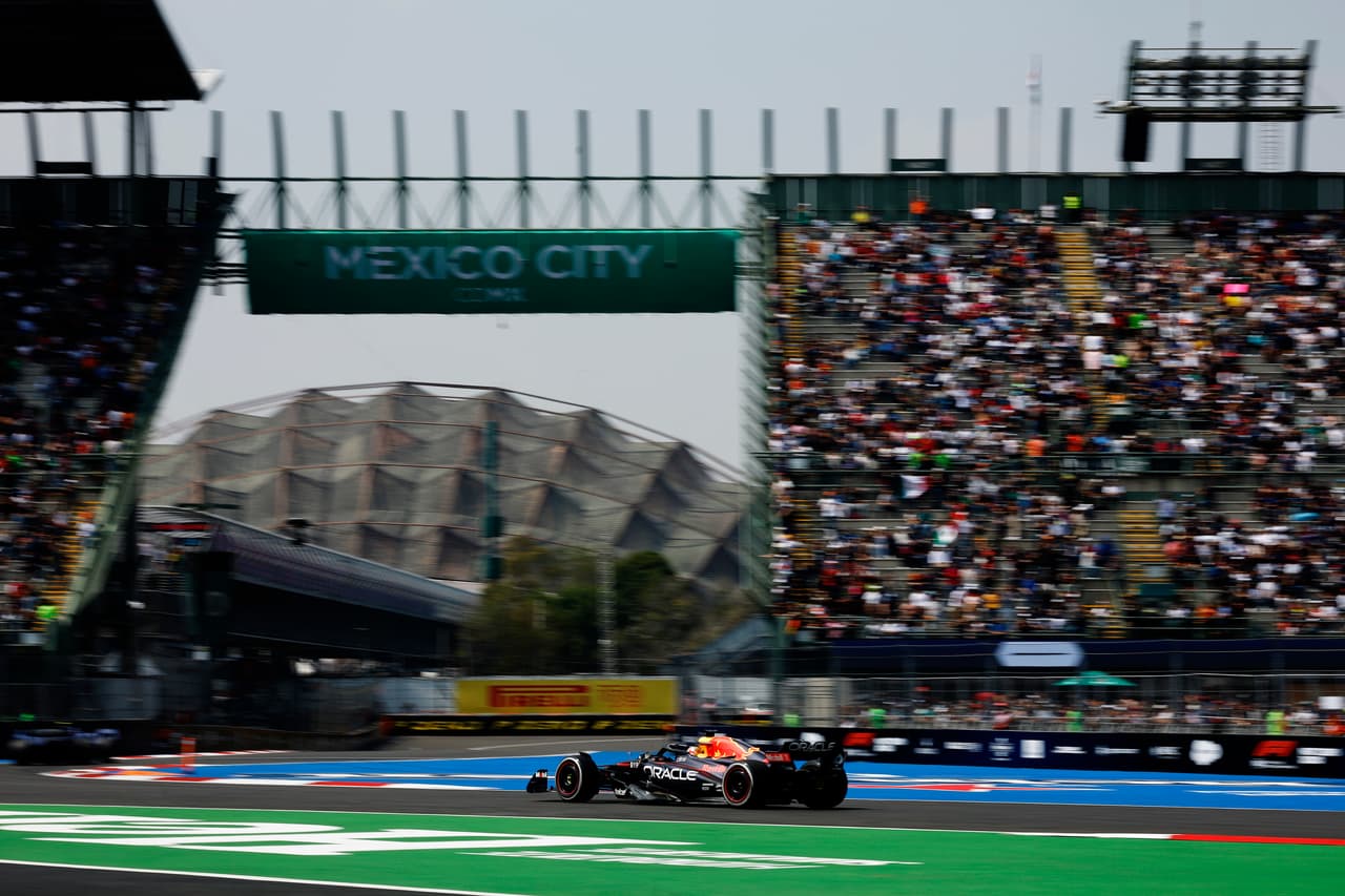 Russell, el más rápido en P2 del GP de México; Checo queda en quinto