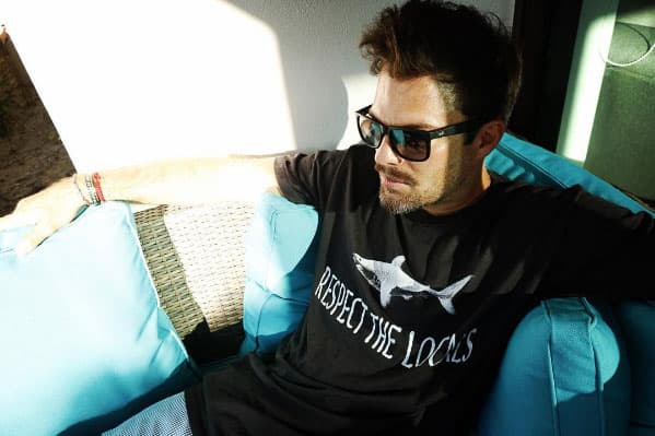 Rodrigo es amante de los tiburones y la adrenalina.