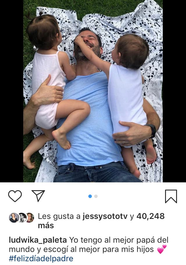 El 16 de junio felicitó a su esposo por el Día del Padre y aprovechó para mostrar su total apoyo a Emiliano Salinas.