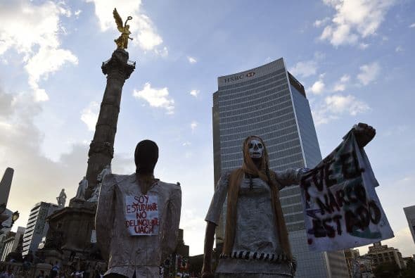 Algunos acudieron disfrazados.