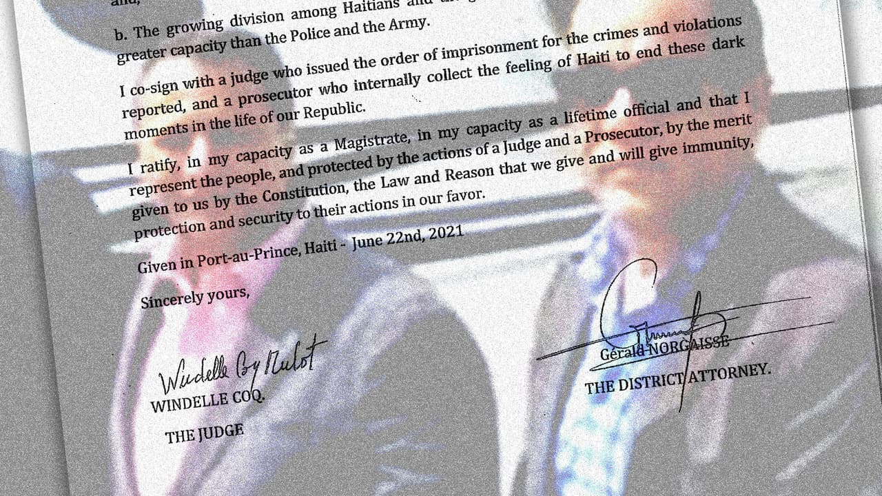 Did a Florida security firm provide "material support" to the assassination of Haiti's president?