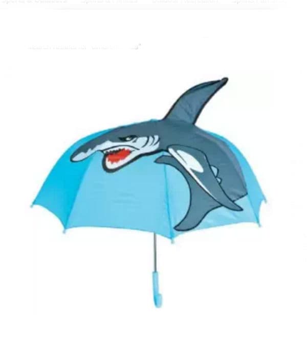 Paraguas tiburón, 5.95 dólares en amazon.com