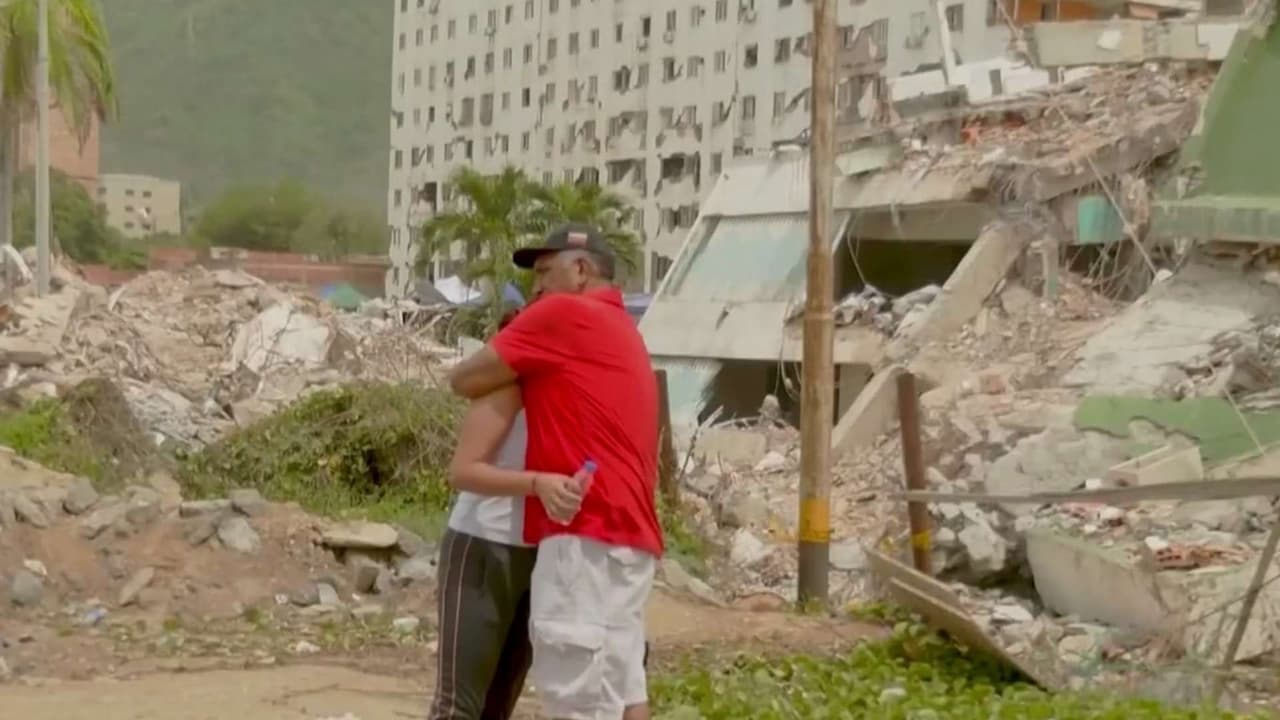 María Alejandra salió viva de los escombros, pero perdió a su amigo en sismos de Venezuela