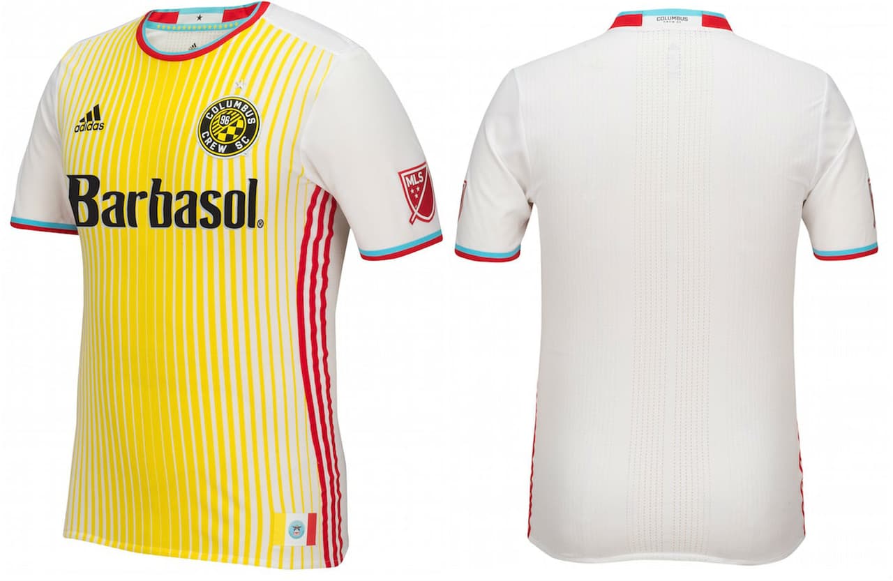 La nueva camiseta del club está inspirada en la bandera de la ciudad de Columbus, Ohio, lo cual se puede ver en todos los detalles.
