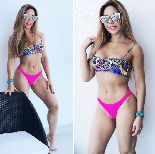 La más reciente desde Cartagena, donde la vimos despidiendo el año.