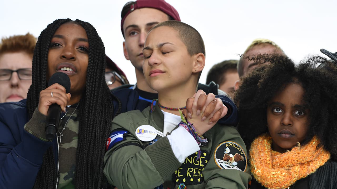 Más de un millón de personas se presentaron en la Marcha por Nuestras Vidas (March for Our Lives) el 24 de marzo de 2018 en Washington, DC, en protesta por la violencia con armas de fuego y tras la tragedia de Parkland, ocurrida el 14 de febrero de ese año y en la que murieron 17 personas.