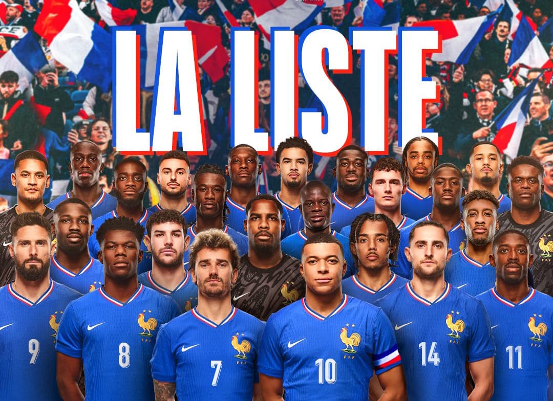 Selección de Francia revela convocatoria para Euro 2024 con Mbappé y Griezmann