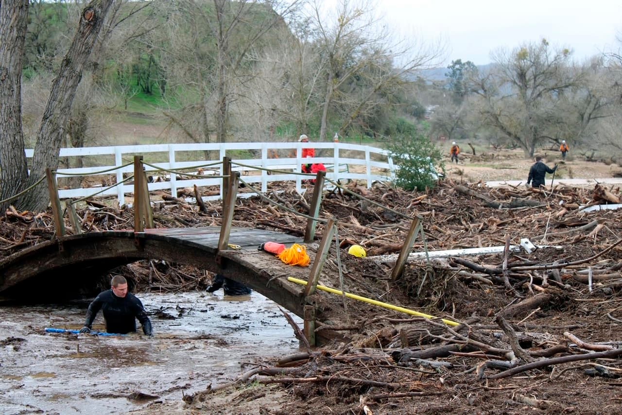 "Mamá, está bien, mantén la calma": mujer recuerda cómo desapareció su hijo en inundaciones en California