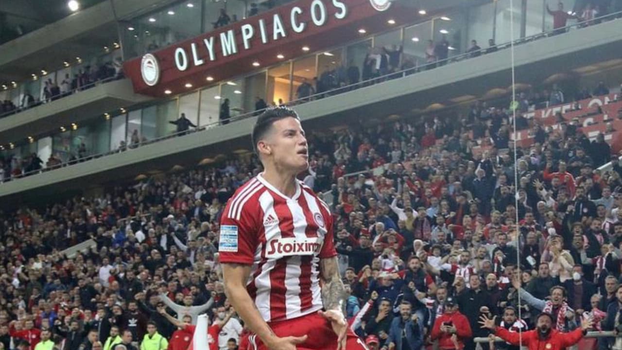James Rodríguez y Olympiacos anuncian el fin de su relación laboral