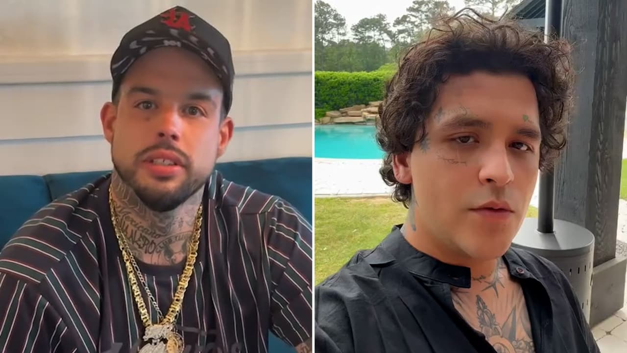 Emiliano Aguilar responde a quienes dudan del supuesto mensaje de Nodal donde lo llama “mantenido”