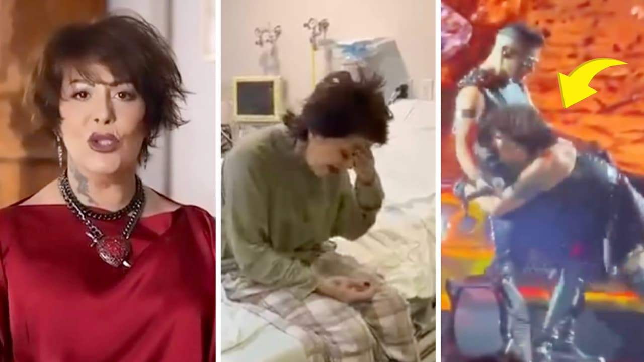 A Ale Guzmán se le “zafa” la cadera en pleno concierto y es llevada a urgencias: video del momento