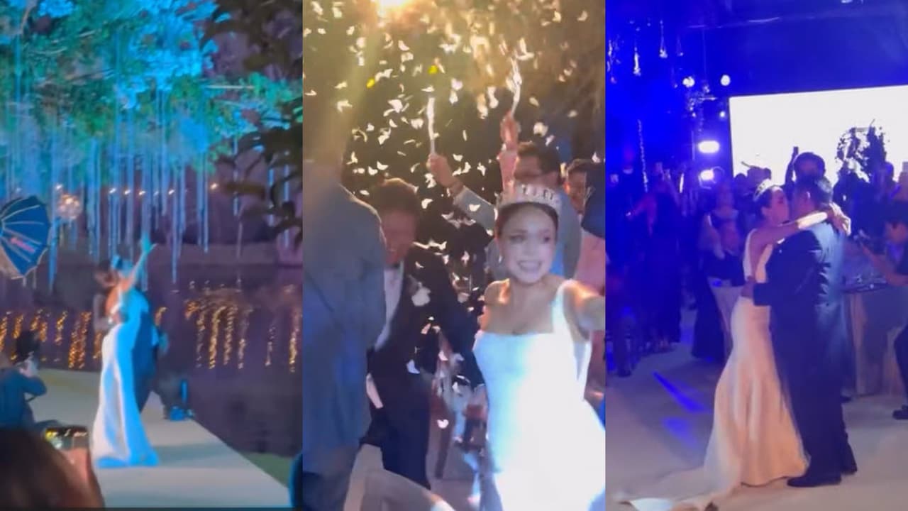 La boda de Juan Osorio y Eva Daniela fue en una hacienda en el estado de Guanajuato.