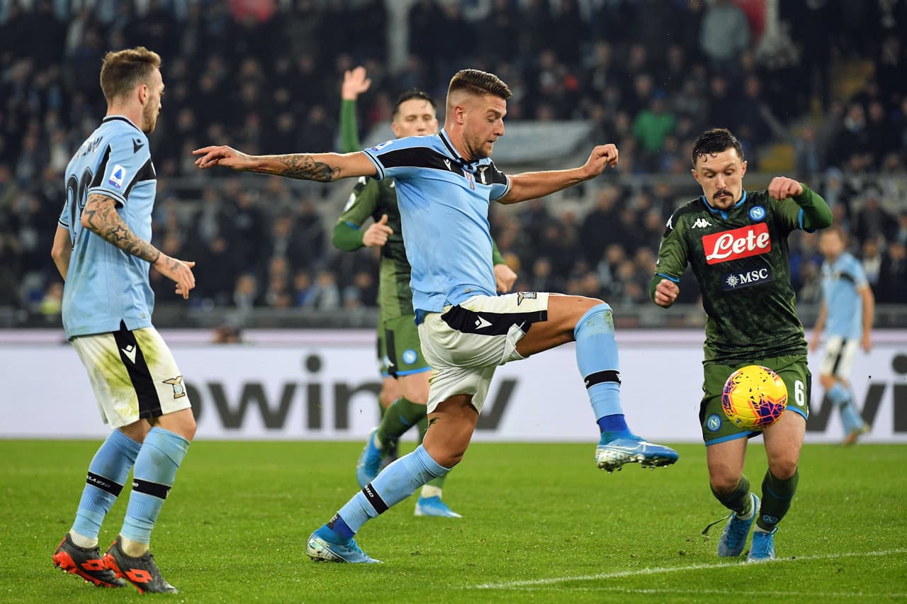 Napoli dominó gran parte del encuentro hasta que Immobile (82’) aprovechó un error de Ospina.