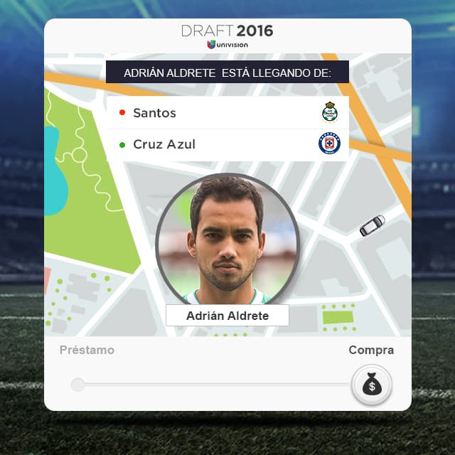 Cruz Azul ficha a Adrián Aldrete