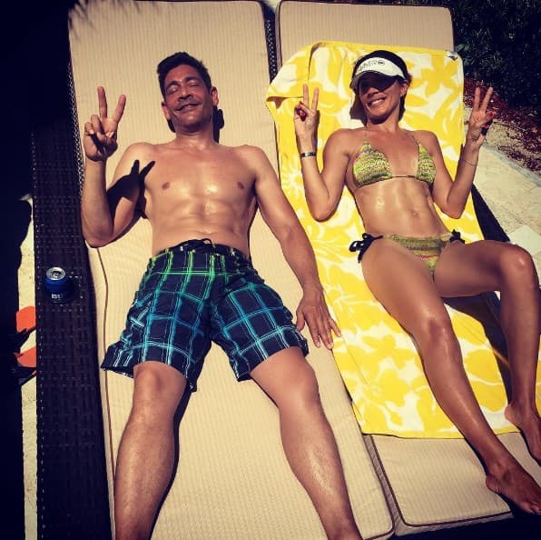 Ambos comparten el gusto por el ejercicio y la vida sana, los cuerpazos que lucen son gran prueba de ello.