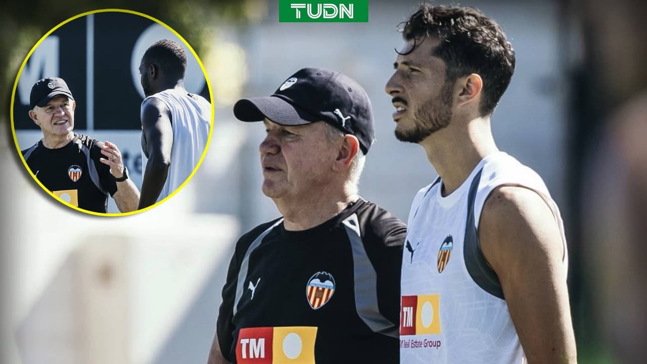 Javier Aguirre tiene su primer entrenamiento como técnico del Valencia