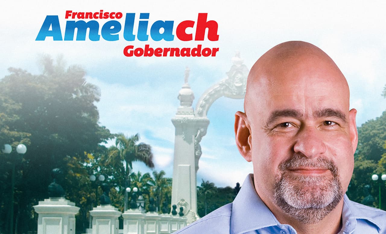 Francisco Ameliach, miembro de la Comisión Presidencial para la Asamblea Nacional Costituyente. Fue elegido asambleista por la ciudad de Valencia, en el Estado Carabobo. Anteriormente fue gobernador de ese Estado.