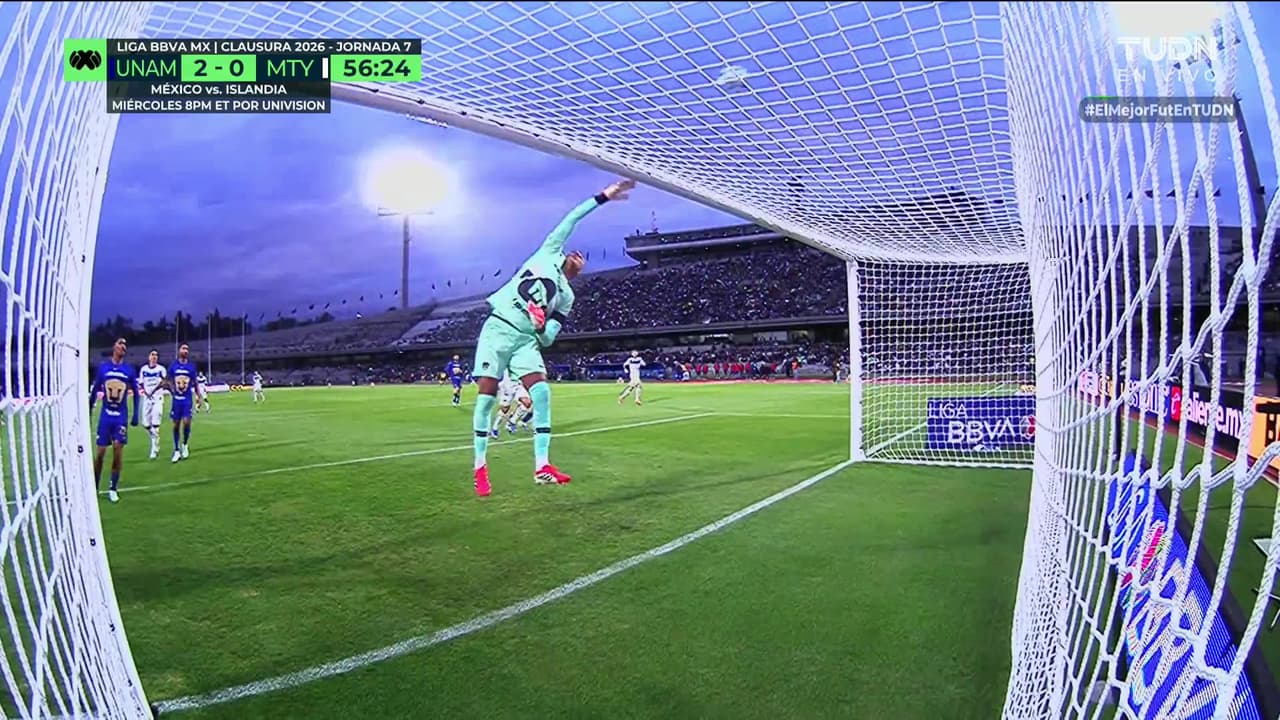 ¡Madre mía el atajadón de Keylor Navas vs. Rayados!